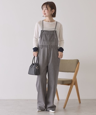 デニムサロペット