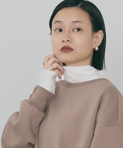 シアーハイネックインナー