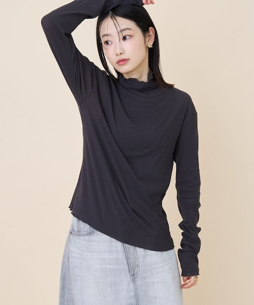 シアーハイネックインナー