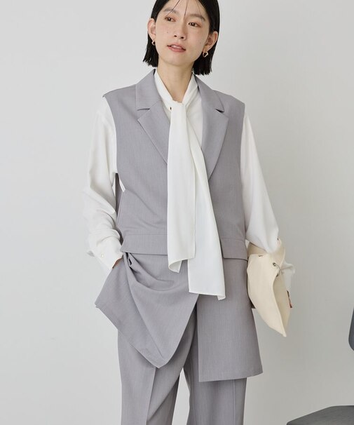 【イージーケア】テーラードジレ