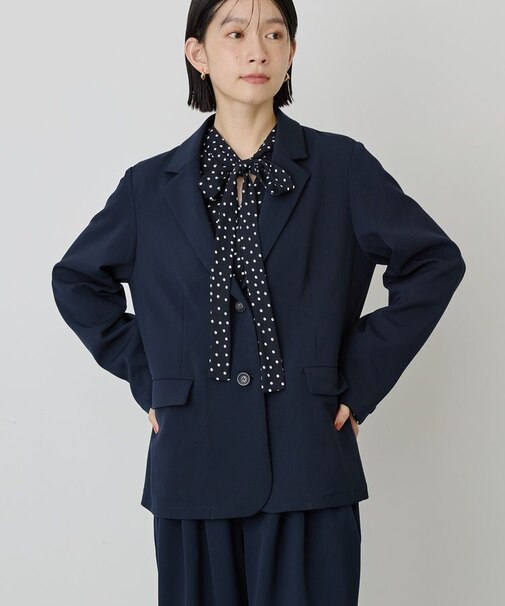 【イージーケア】テーラードジャケット