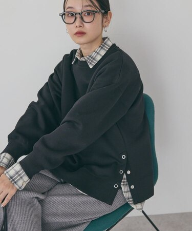 サイドドットポンチプルオーバー