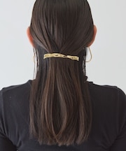 メタルツイストバレッタ