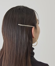 ニュアンスメタルラインバレッタ