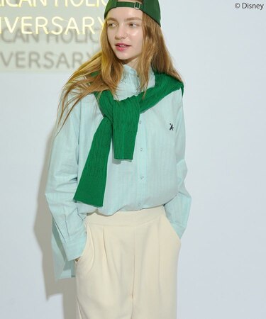 【Mickey&Friends】ボタンダウンシャツ