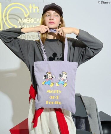 【Mickey&Friends】10ColトートBAG