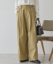 ワイドチノパンツ