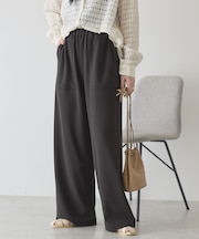 【イージーケア】ベイカーリラックスパンツ