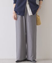 【イージーケア】ベイカーリラックスパンツ