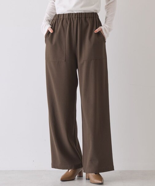 【イージーケア】ベイカーリラックスパンツ