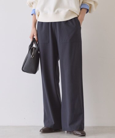 【イージーケア】ベイカーリラックスパンツ