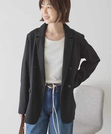 Wテーラードジャケット