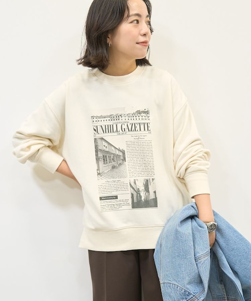 News paperスウェット