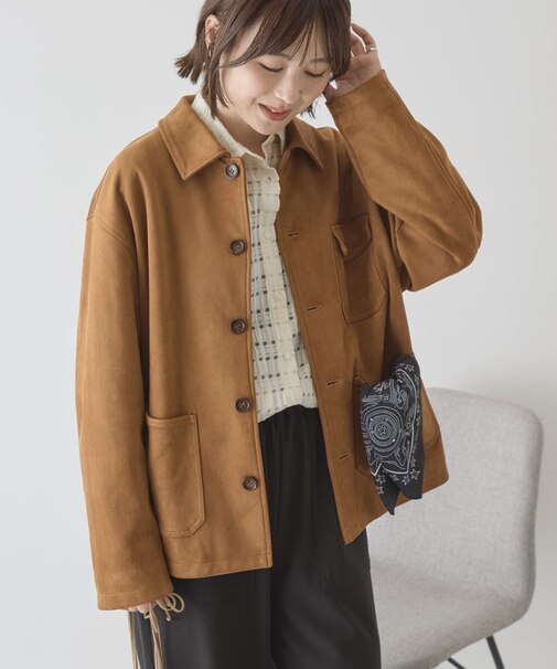 スエードライクジャケット