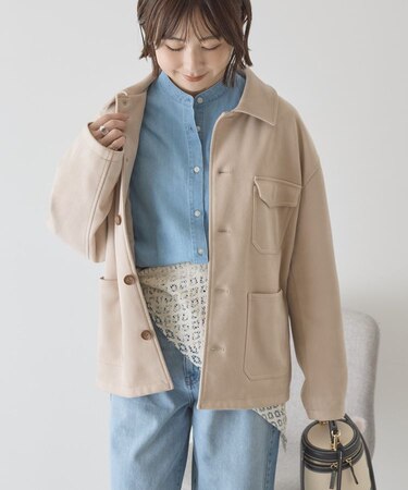 スエードライクジャケット