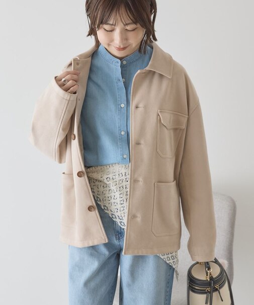 スエードライクジャケット