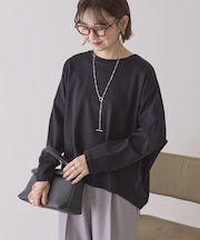 【UVカット】コクーンポンチプルオーバー