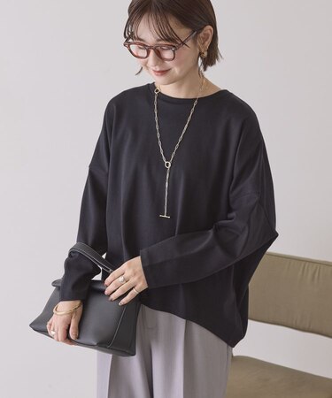 【UVカット】コクーンポンチプルオーバー