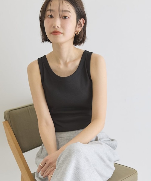 【抗菌防臭】テレコタンクトップ