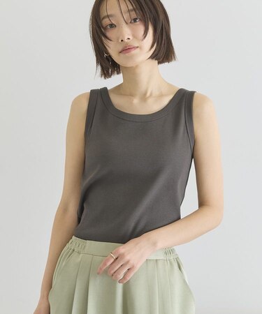 【抗菌防臭】テレコタンクトップ