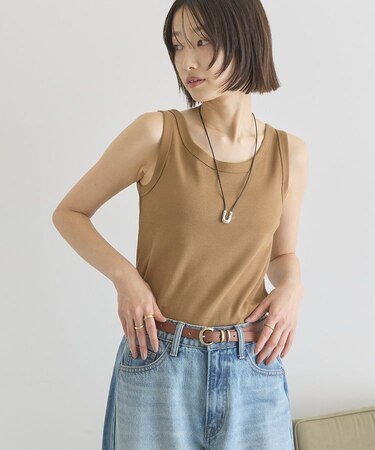 【抗菌防臭】テレコタンクトップ