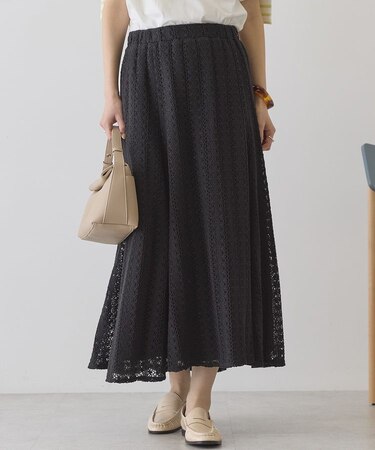 レースロングマーメイドスカート