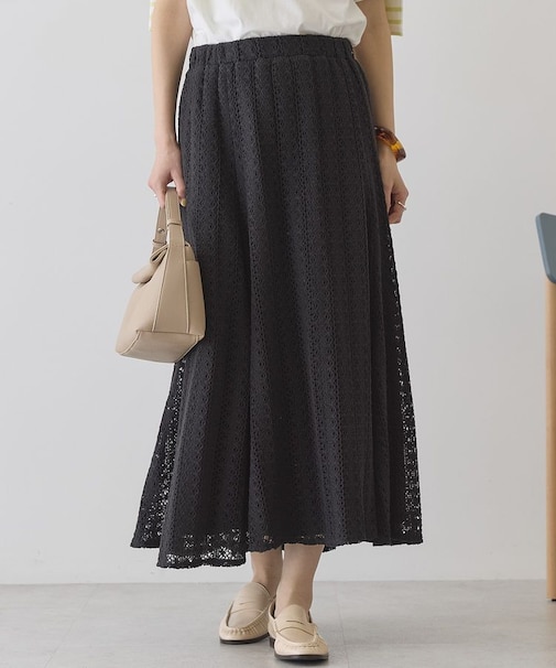 レースロングマーメイドスカート