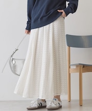 レースロングマーメイドスカート