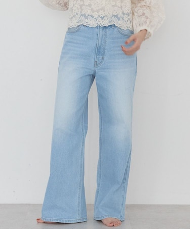 【EDWIN別注】ワイドデニム