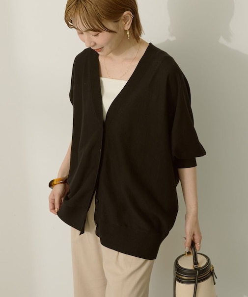 【WEB限定】UVカットドルマンカーディガン