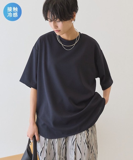 【接触冷感】ジョーゼットプルオーバー【WEB限定カラー有り】
