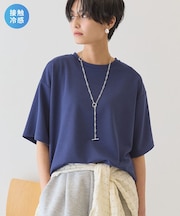 【接触冷感】ジョーゼットプルオーバー【WEB限定カラー有り】