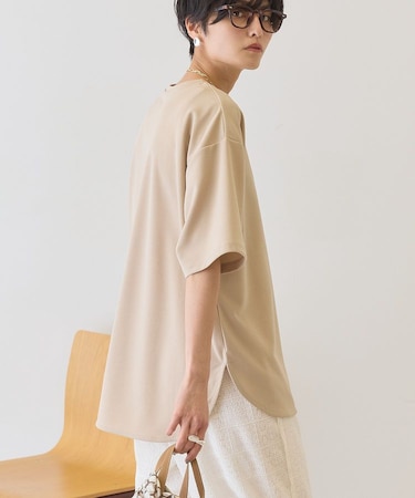 【接触冷感】ジョーゼットプルオーバー【WEB限定カラー有り】