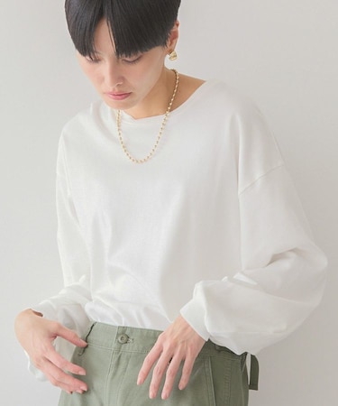 【WEB限定】袖ボリュームカットプルオーバー