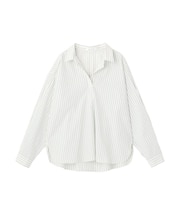 【イージーケア】バックギャザースキッパーシャツ