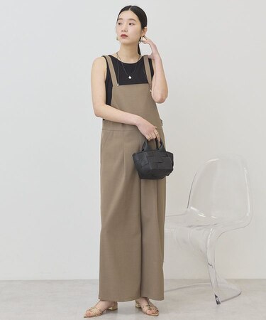 スクエアキャミサロペット