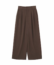 【接触冷感・イージーケア】ドレープパンツ