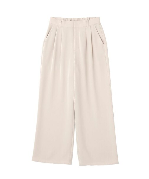 【接触冷感・イージーケア】ドレープパンツ