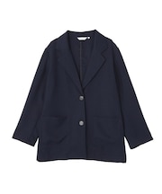 リネンライクオーバーサイズジャケット