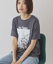 フォトプリント半袖Tシャツ