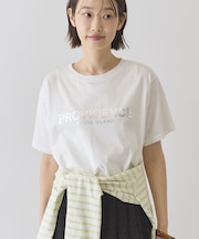 SILVERプリント半袖Tシャツ