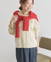 【BEVERLY HILLS POLO CLUB】ニットカーディガン