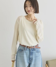 ラウンドカットシアープルオーバー