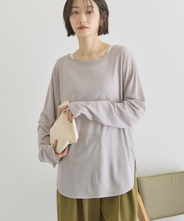 ラウンドカットシアープルオーバー