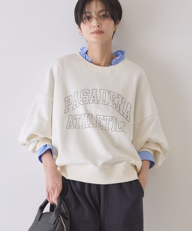 カレッジロゴドルマンスウェット