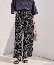 【WEB限定】アソートギャザー柄パンツ