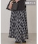 【選べる丈】チェックシアープリーツスカート