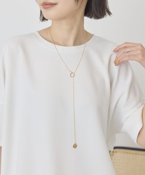 コイントップY字ネックレス