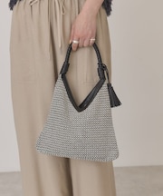 【2点SET】巾着付トライアングルミニトートバッグ
