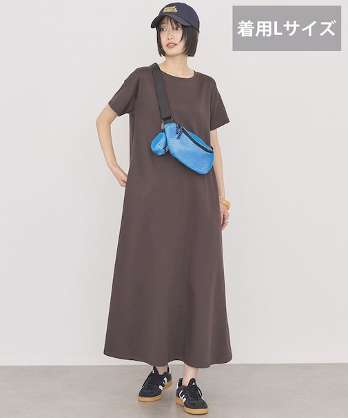 【接触冷感・選べる丈】フレアワンピース